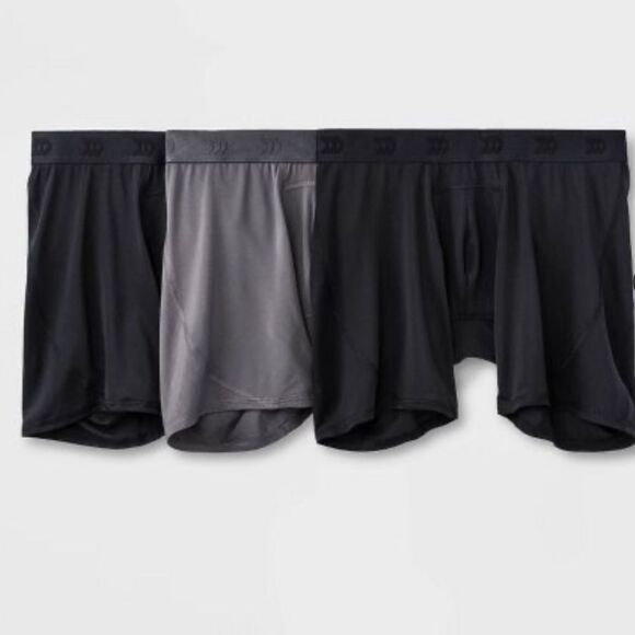 Men's Jersey Mesh Performance 3pk Boxer Briefs - All in Motion™ Size: L - Picture 1 of 3